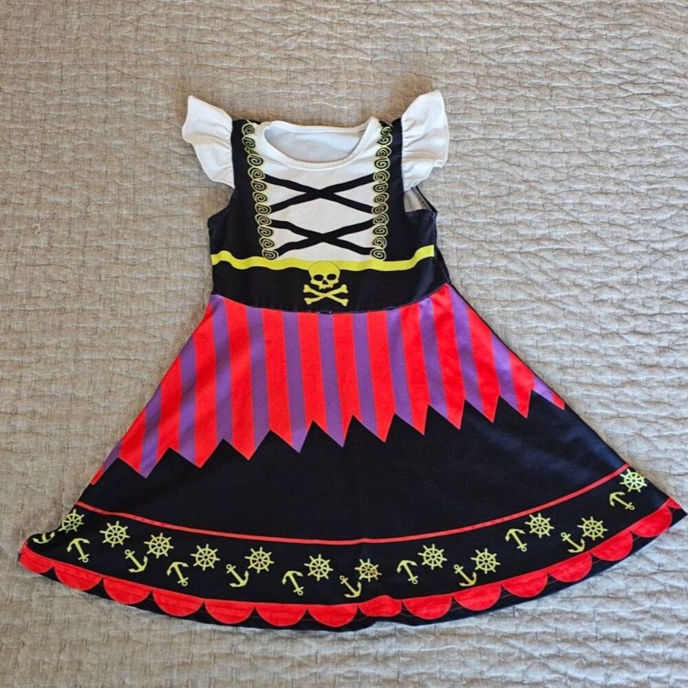Pirate Dress Halloween Costume Dress Up- Please check photos for sizing